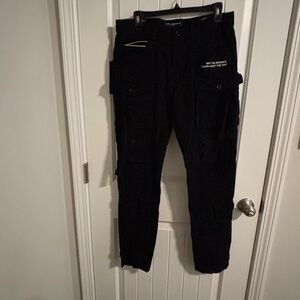 Cult Of Individuality Cargo Rocker 624AC-RC9B COLOR: VINTAGE BLACK NWT